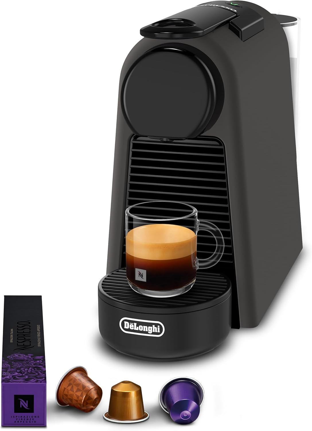 Thumbnail 4 de Nespresso De’Longhi Essenza Mini EN85.L Lime Green – kompakte Kapselmaschine mit 19 Bar Druck