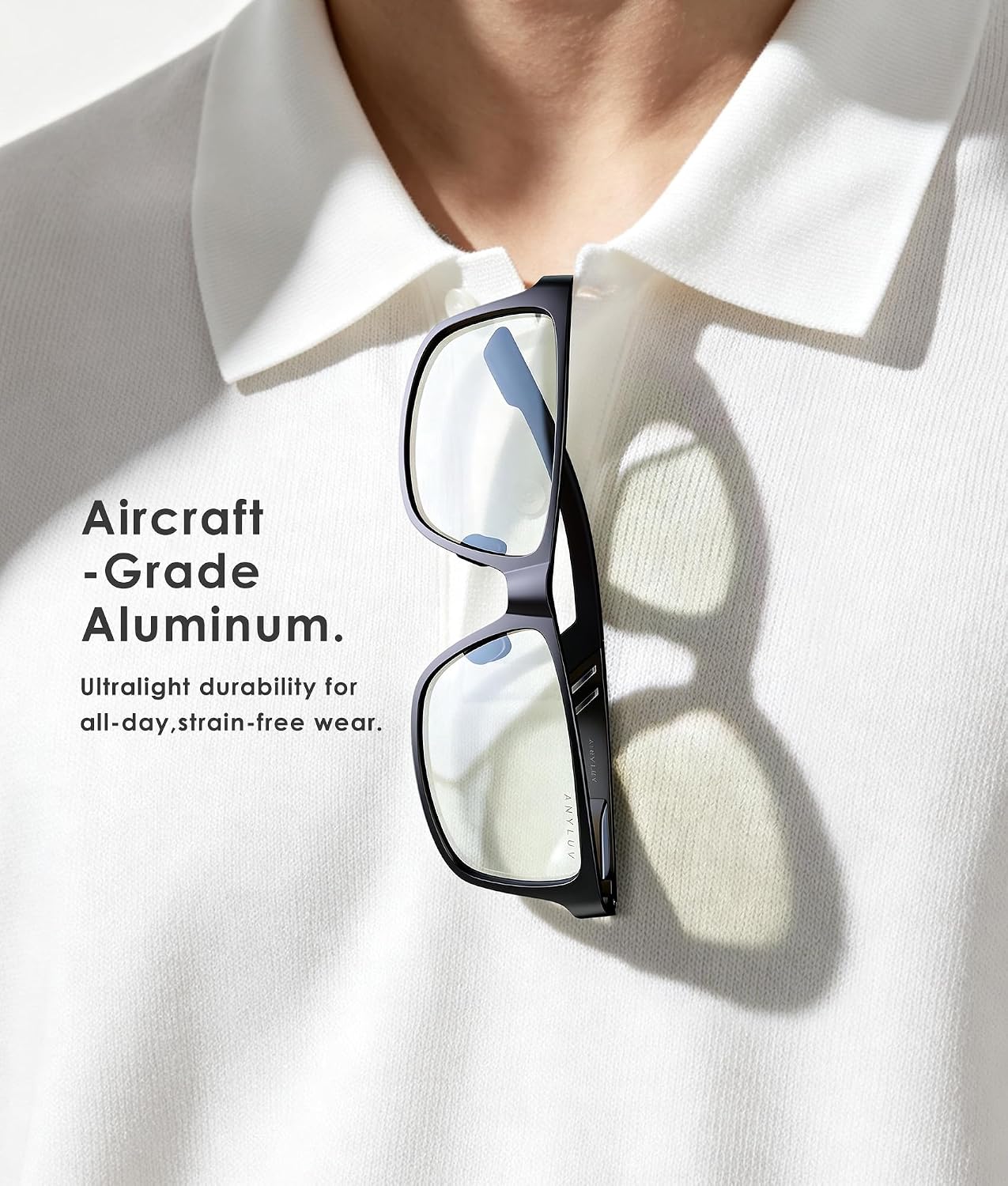 Thumbnail 4 de ANYLUV Blue Light Blocking Glasses lightweight Al-Mg frame ๐