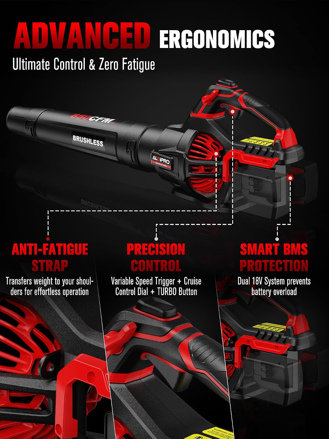Thumbnail 4 de Brushless Leaf Blower 850 CFM