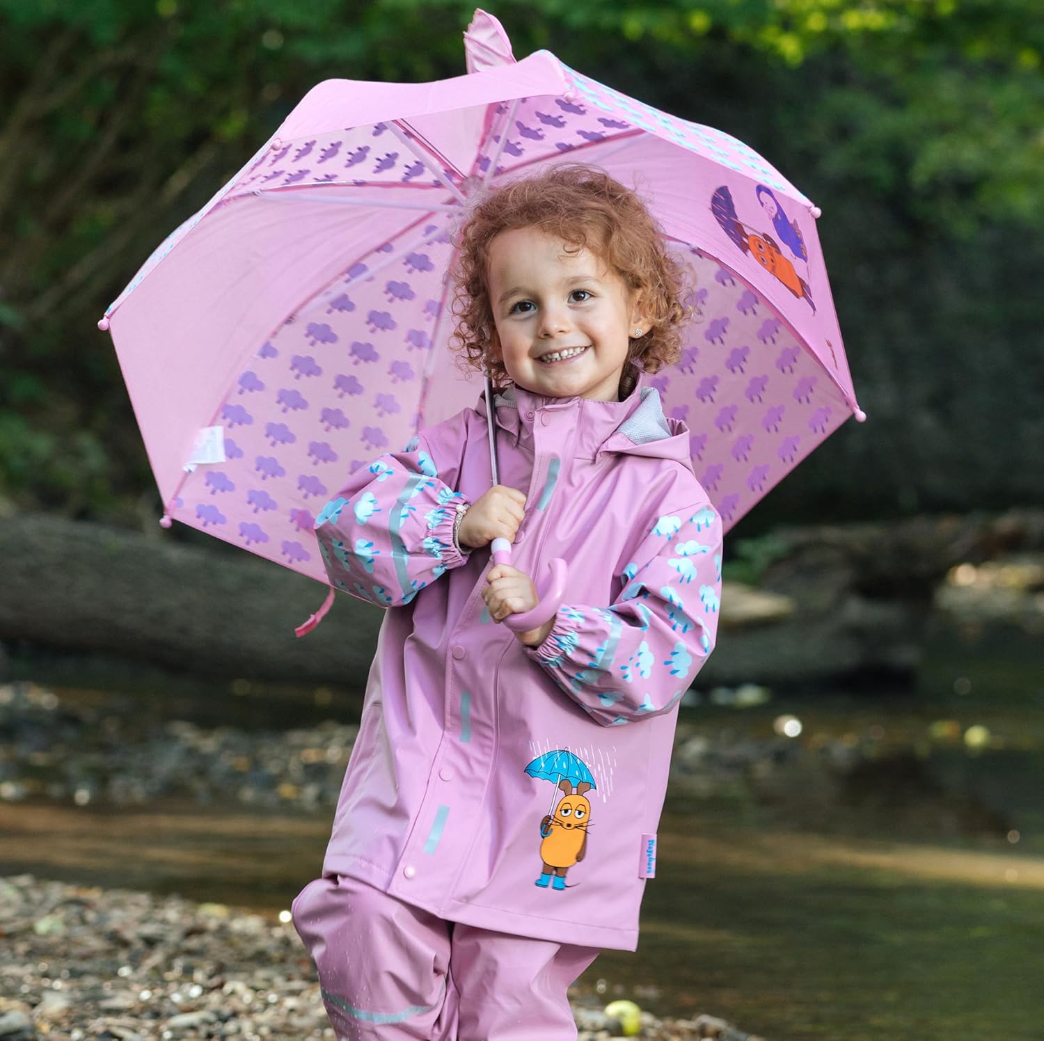 Thumbnail 4 de Playshoes Unisex Kinder Regenjacke Outdoorjacke – wasserdicht, winddicht und sicher bei jedem Wetter