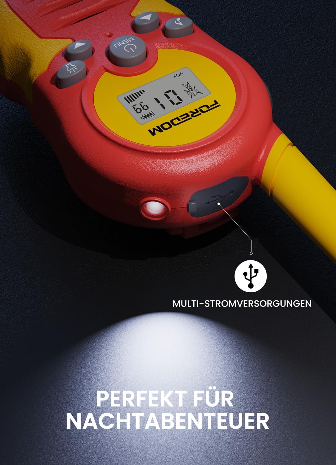 Thumbnail 5 de FOREDOM Walkie Talkies Kinder 3 km Reichweite đĄ