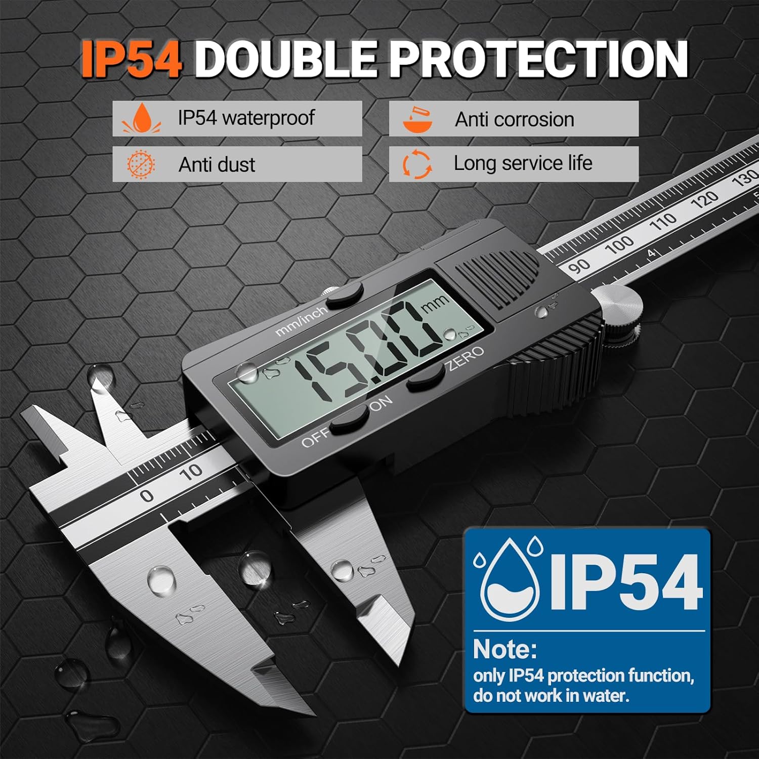 Thumbnail 3 de Preciva 150mm Digital Vernier Caliper