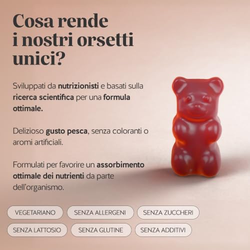 Thumbnail 4 de Bears with Benefits - Gommose Biotina Capelli & Unghie, 30 pezzi