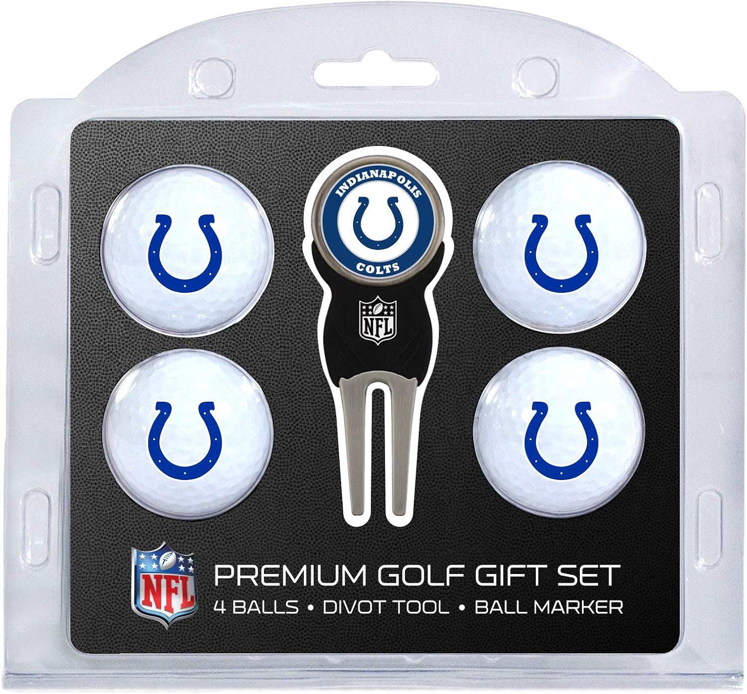 Thumbnail 3 de Team Golf NFL Regulation Size Golf Balls (4 Count) & Divot Tool with Removable Double-Sided Magnetic Marker