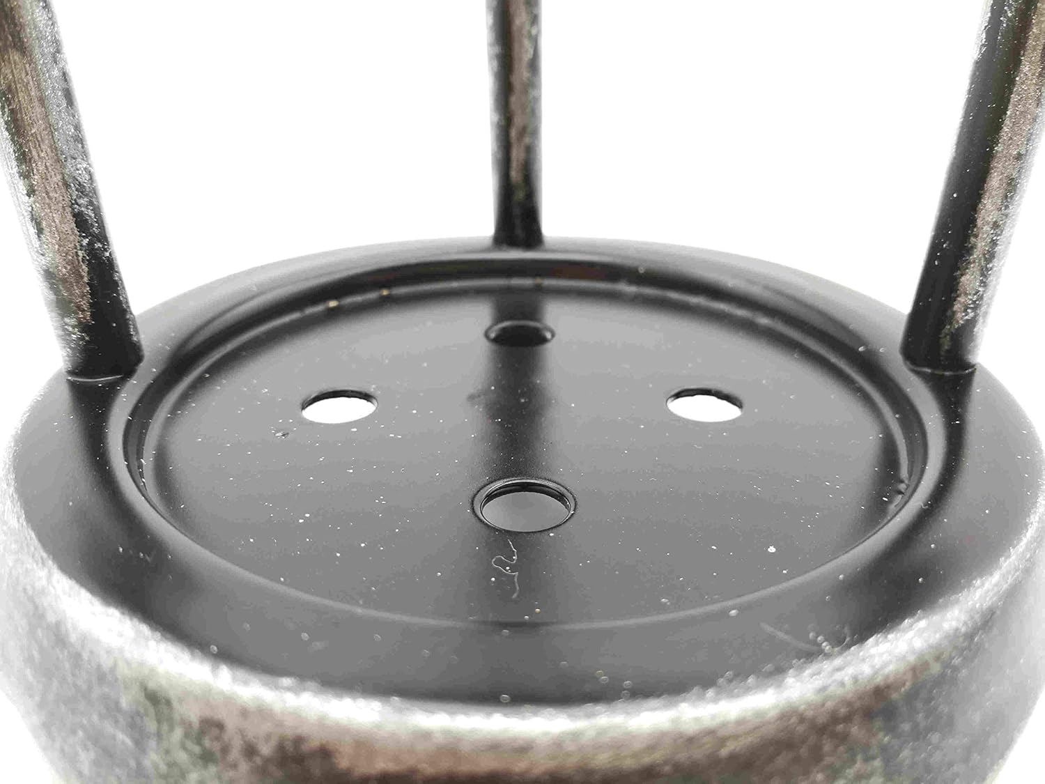 Thumbnail 5 de Anosta Grablaterne rund aus Metall mit LED-Kerze – 21 cm, Aluminium & Glas in Bronze