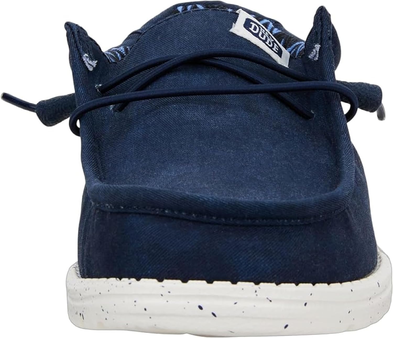 Detalle de Hey Dude Wally Washed Canvas Herren – Slip-On Schuhe im Mokassin-Stil