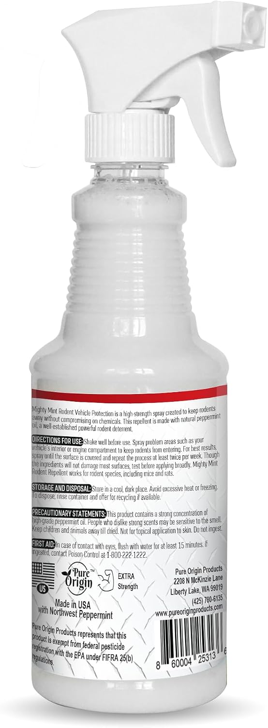 Thumbnail 6 de Mighty Mint Peppermint Oil Vehicle Rodent Repellent Spray, 16 oz