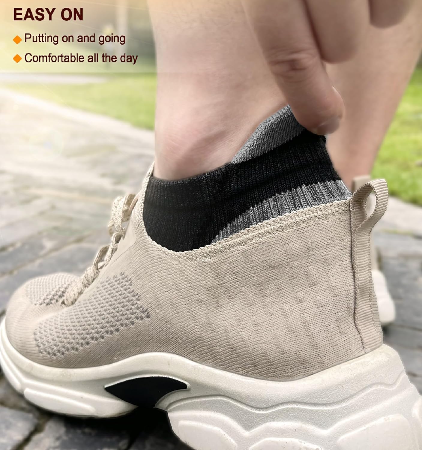 Thumbnail 1 de BULLIANT Calzini Uomo Corti 6 paia – comfort, assorbimento dell’umidità e supporto anteriore