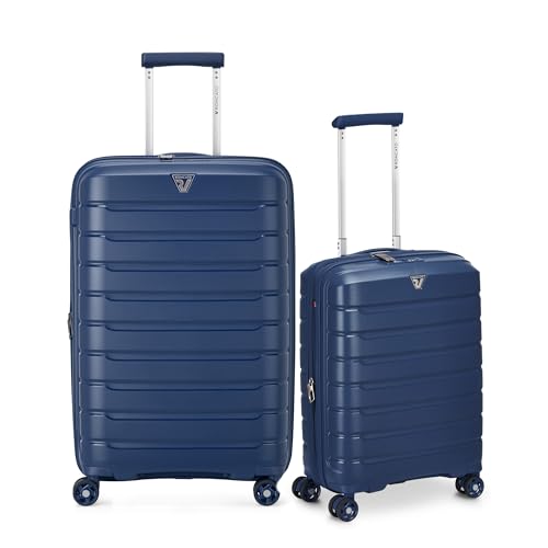 Detalle de Roncato B-FLYING SET VALIGIE (Medio, Cabina) - Blu Notte by RV Roncato