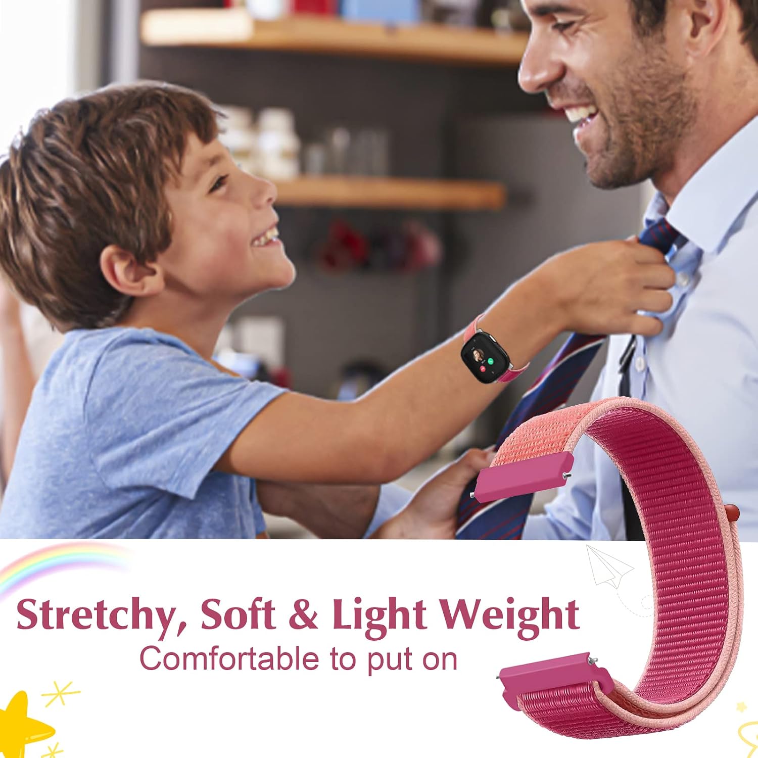 Detalle 1 de Snyeest Nylon Armbänder für X6 12–20 cm