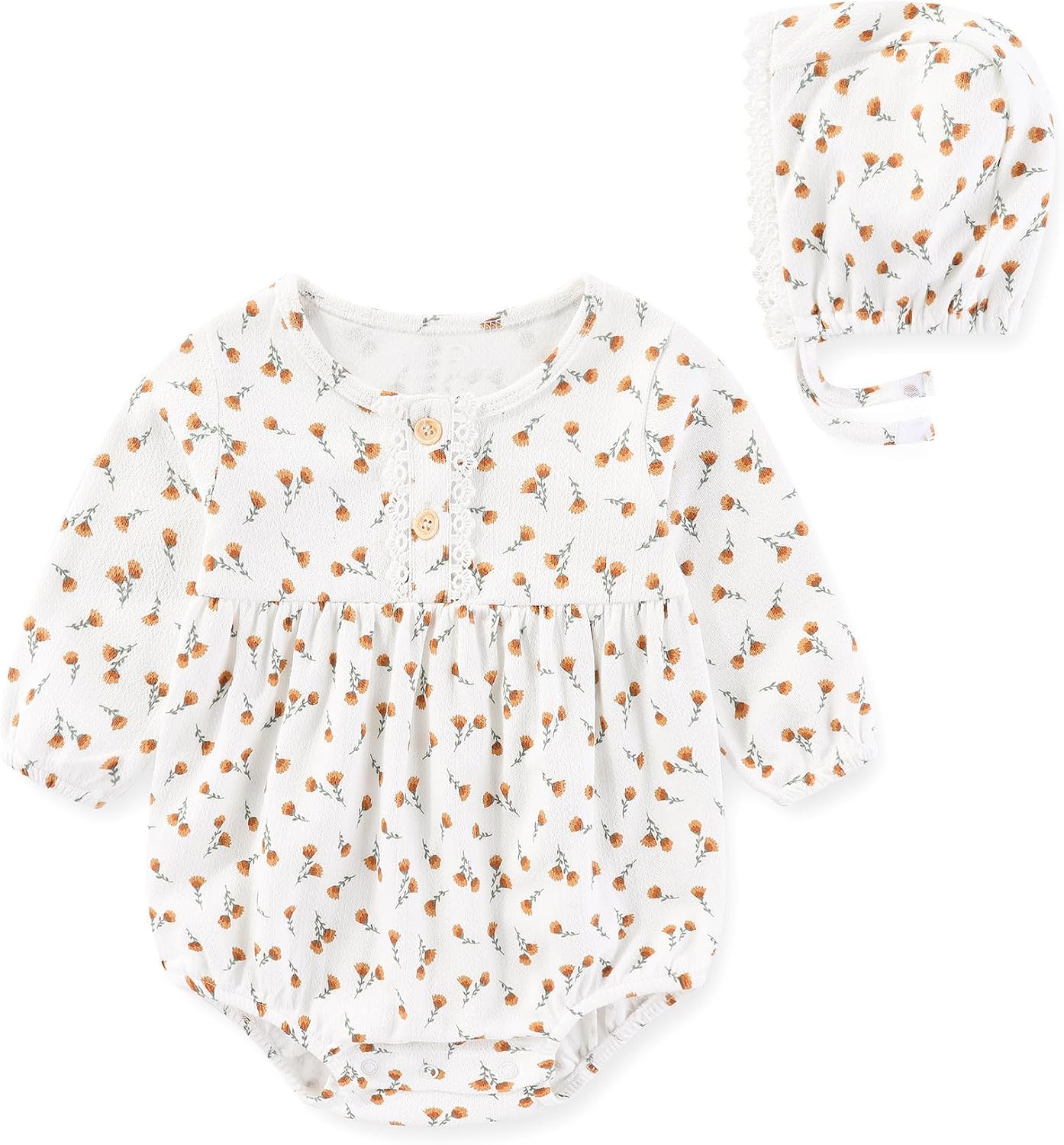 Thumbnail 1 de MAMIMAKA Newborn Bubble Romper