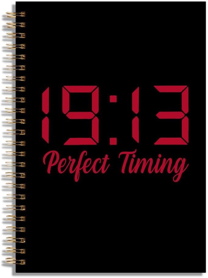 Detalle de LONGXIN DST 1913 Spiral Notebook, 80-Page Lined Journal for School and Work