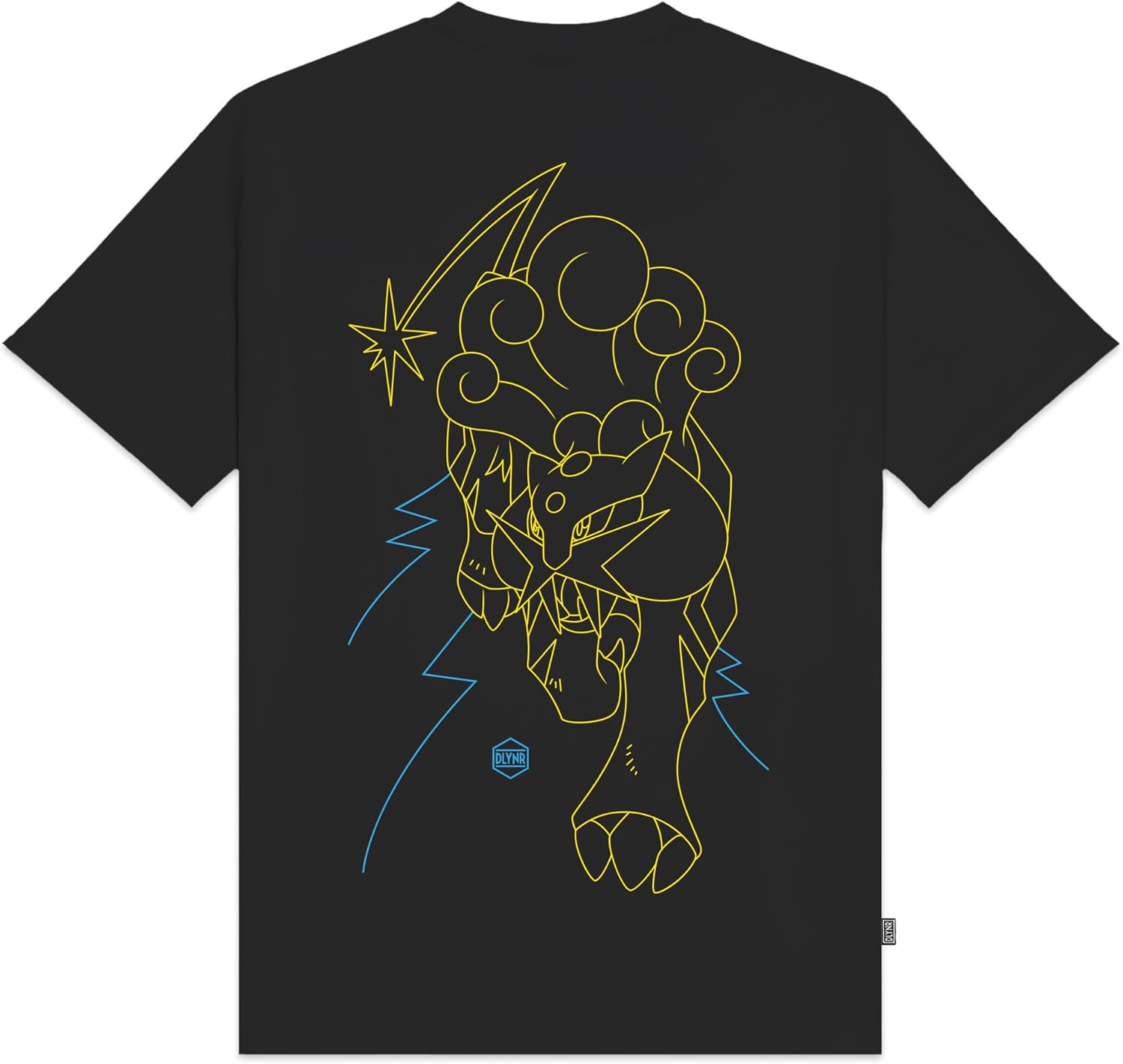 Detalle de Dolly Noire x Pokémon Maglietta Cani Leggendari Unisex – Collezione Ufficiale