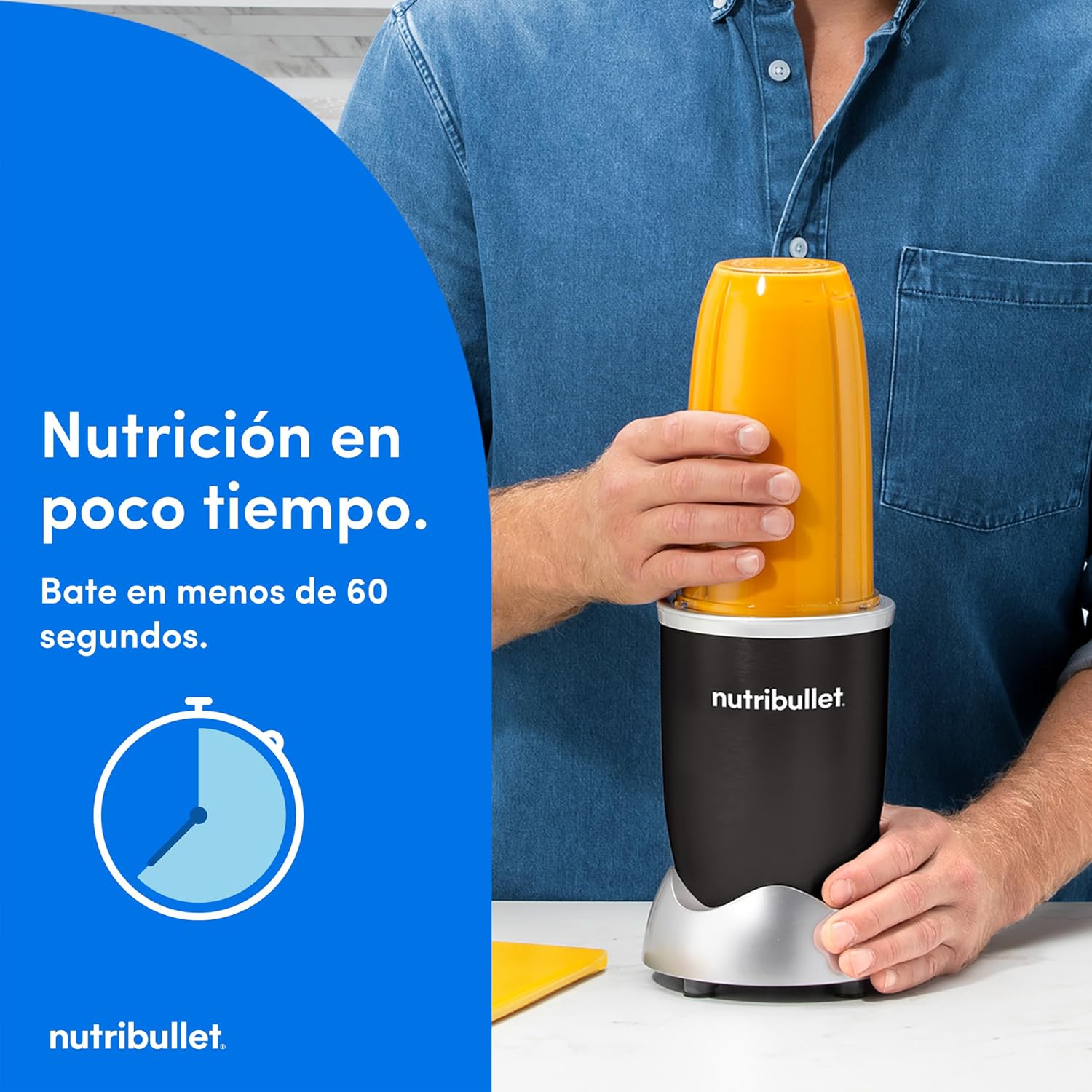 Thumbnail 3 de NutriBullet Original 600W, Batidora Personal y Multifuncción🧃