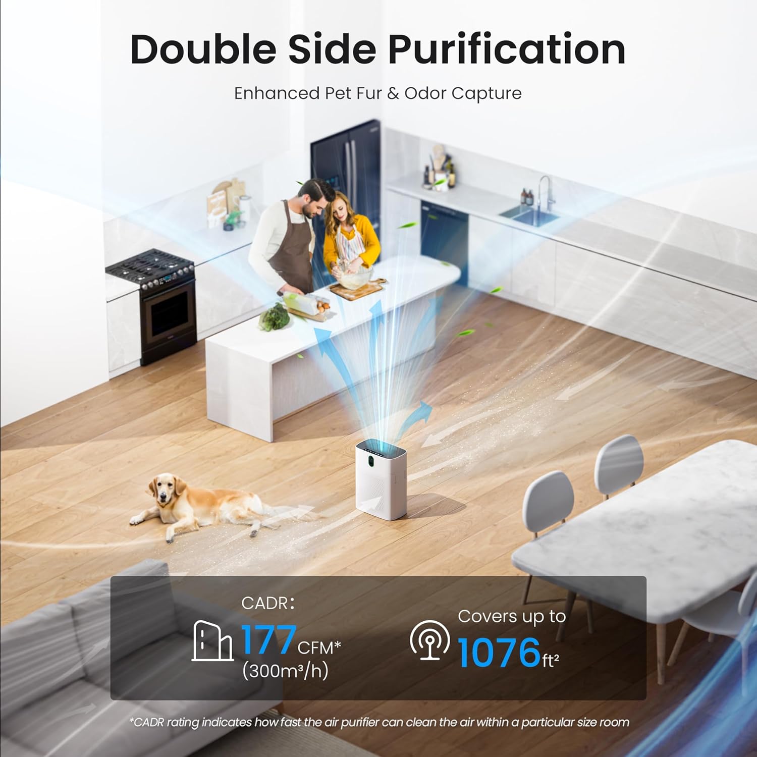 Thumbnail 3 de MERONTE HY4866-WF Luftreiniger Allergiker