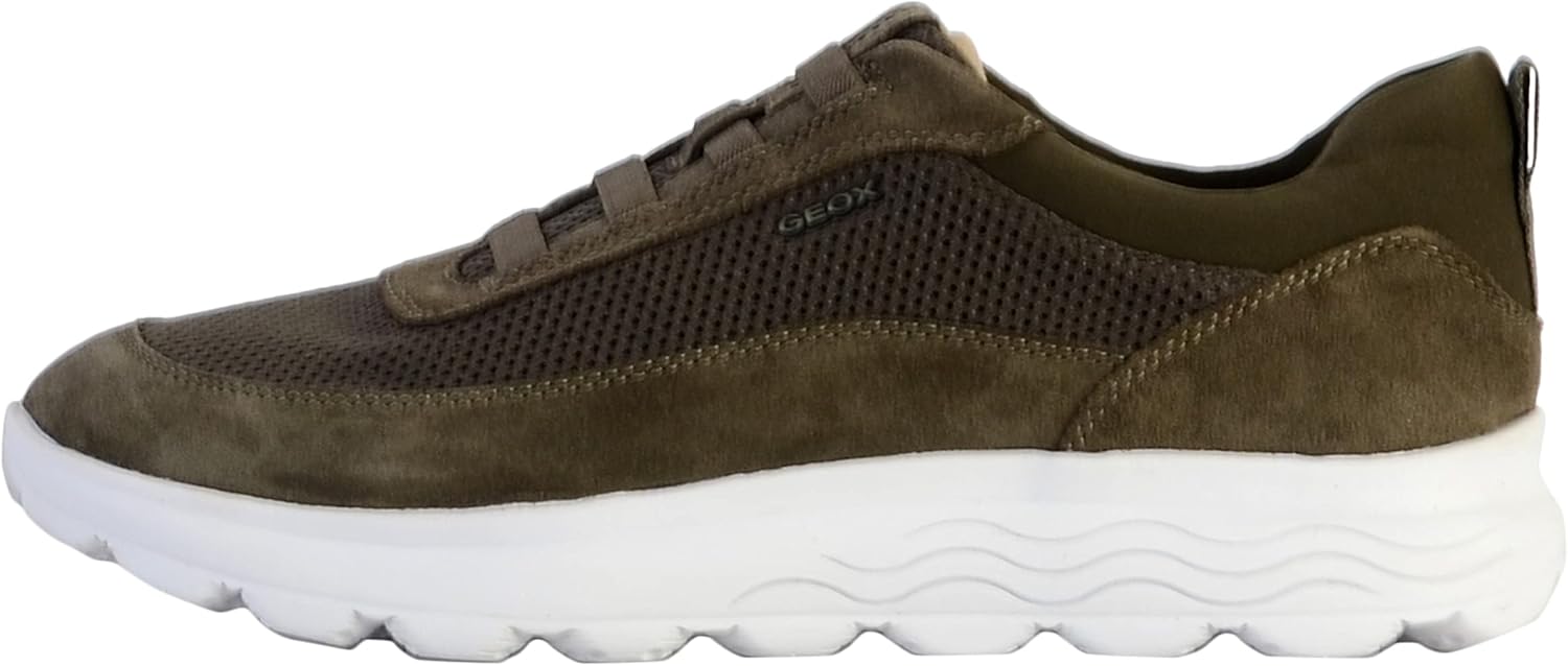Detalle de Geox U Spherica A (Azul Navy) para hombre: zapatillas ligeras con amortiguación Zero-Shock y suela transpirable