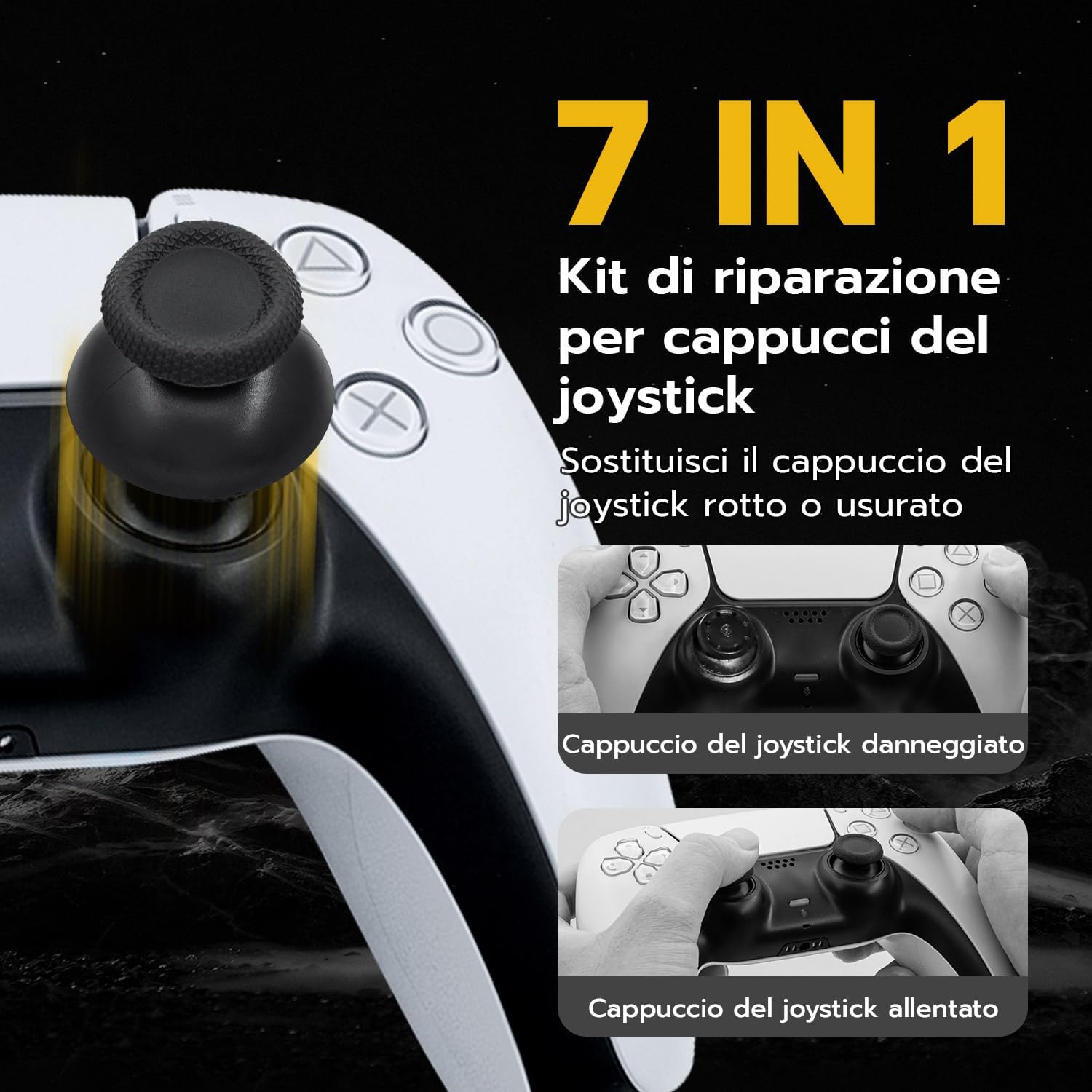 Detalle de Tolesum Levette Analogiche per Controller PS5