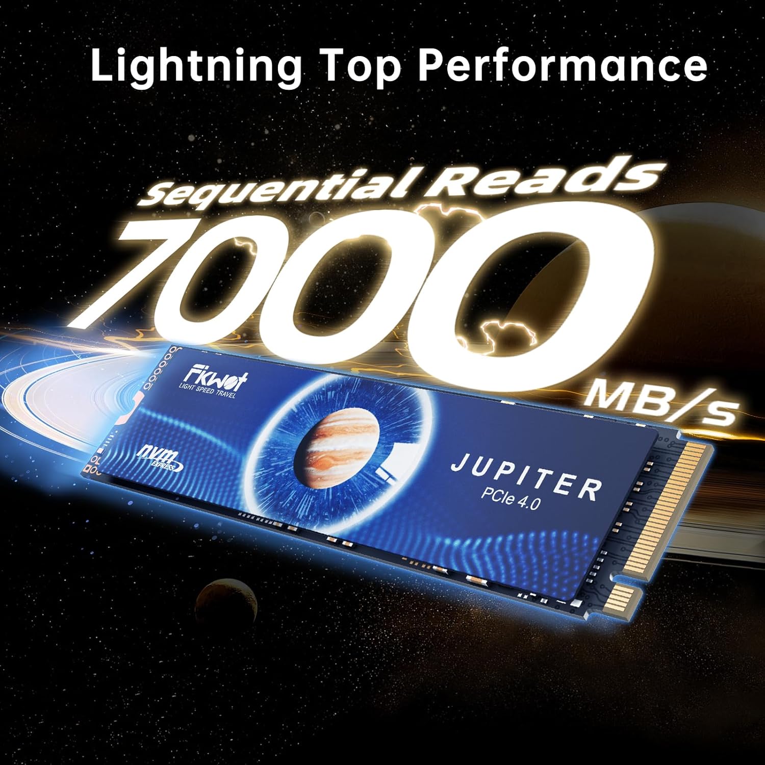 Thumbnail 1 de Fikwot FX991 4TB M.2 2280 NVMe SSD (PCIe Gen4x4) for gaming and fast laptop/PC storage