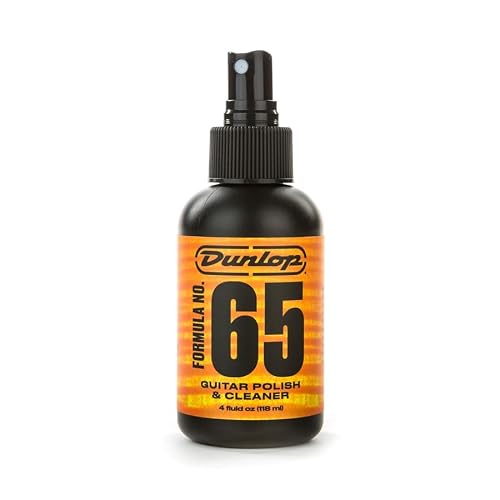 Detalle de Jim Dunlop 654 Formula 65 Cleaner & Polish (118 ml) – Limpiador y pulidor profesional para guitarras