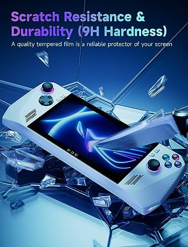 Thumbnail 5 de JSAUX Protector de Pantalla 7" para ROG Ally / ROG Xbox Ally (2 piezas) antirreflejos y cristal templado 9H