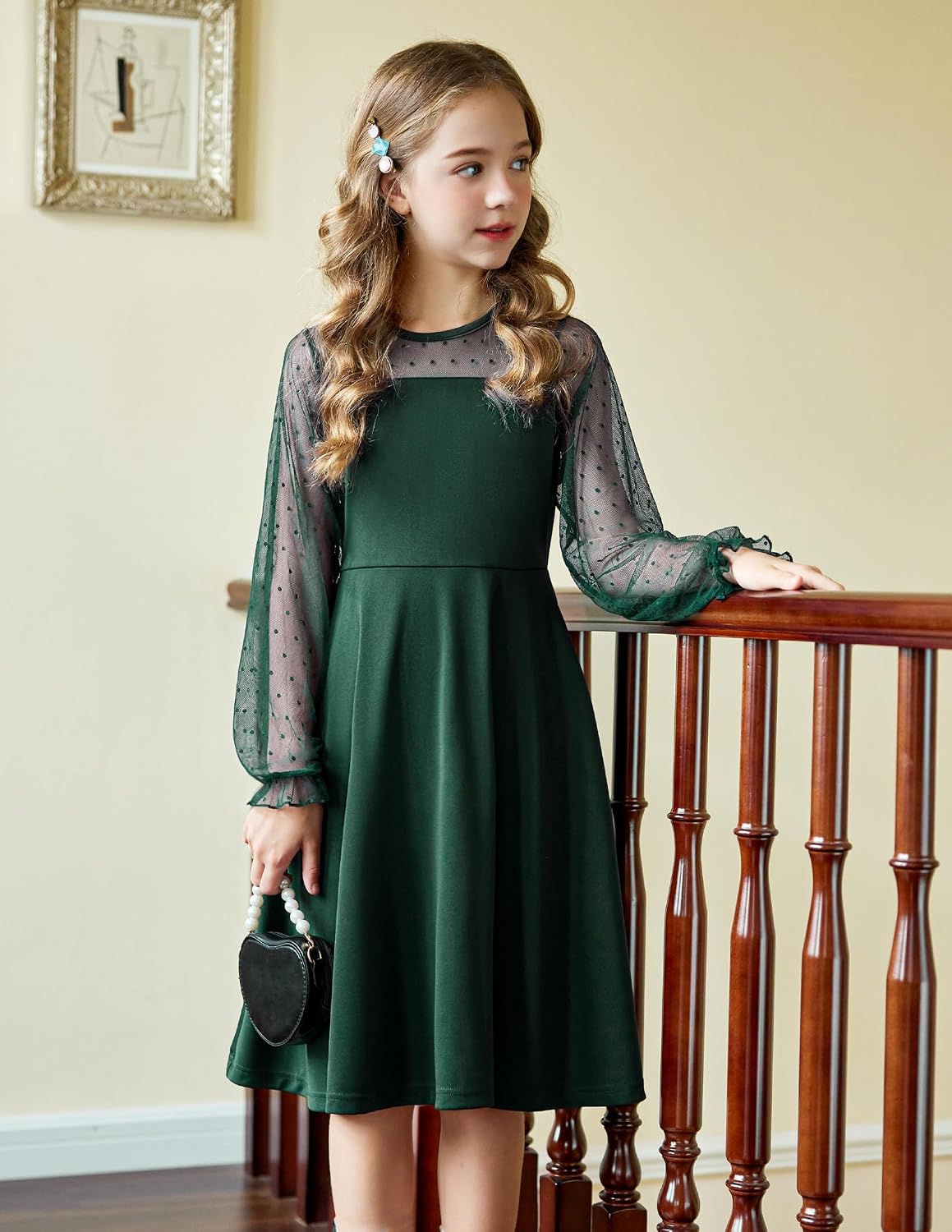Detalle 2 de Arshiner Robe fille 6-13 ans
