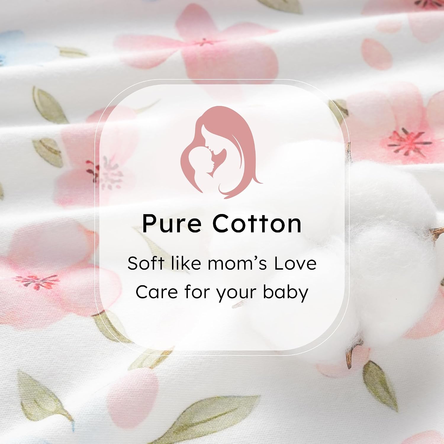 Detalle de FIEMOL Baby-Schlafsack 0,5 Tog (6–12 Monate), Baumwolle, 3er-Pack – rosa Schmetterling