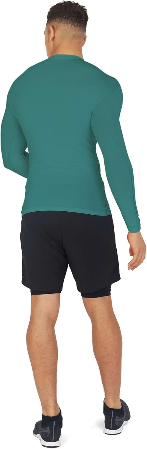 Thumbnail 4 de PowerLayer T-Shirt de Compression Manches Longues – Performance thermique et liberté de mouvement pour football et running