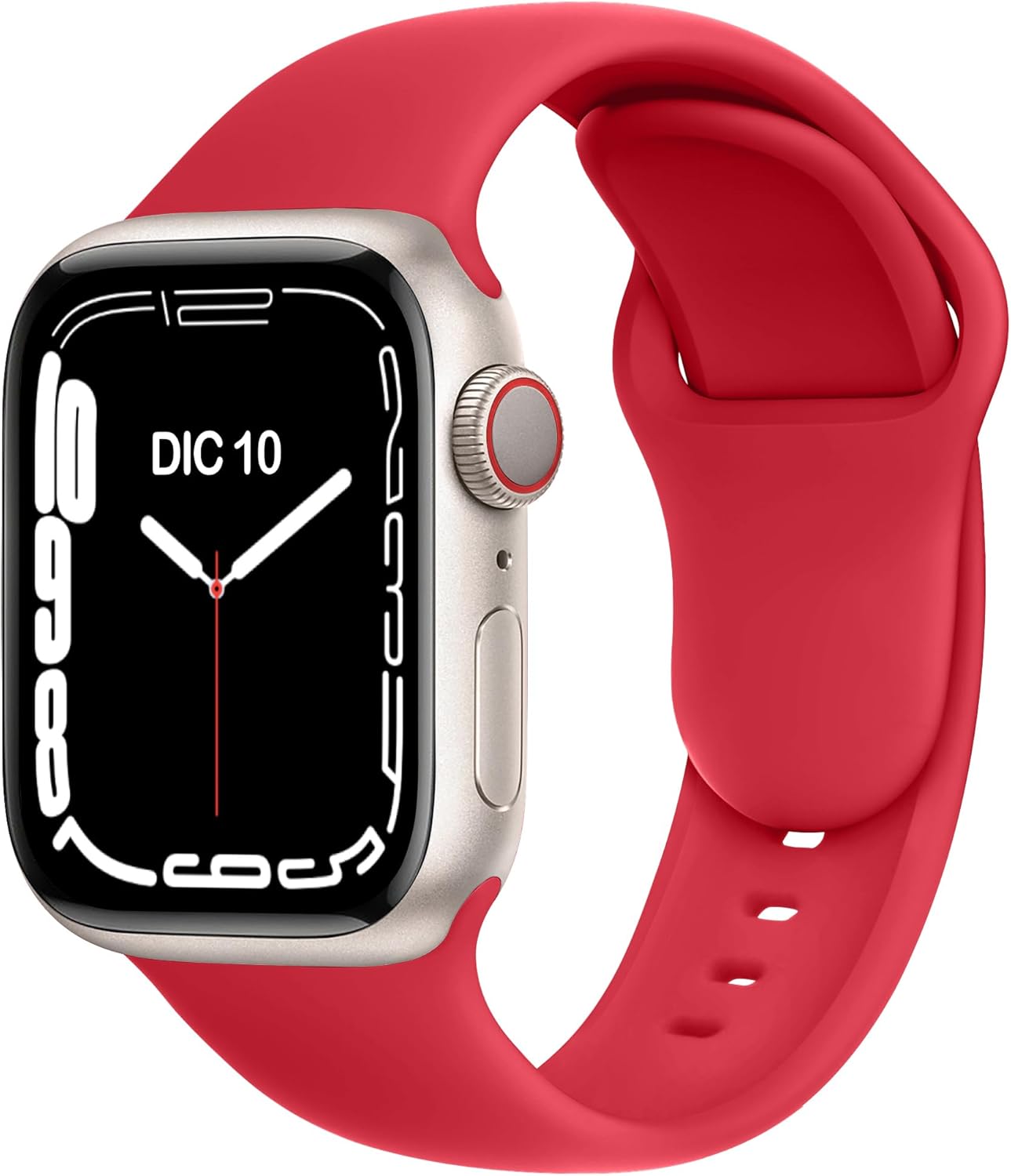 Thumbnail 5 de ELETTRONEO C1B Silicone Apple Watch Straps for All Series (38–49mm) – Durable, Comfortable and Compatible