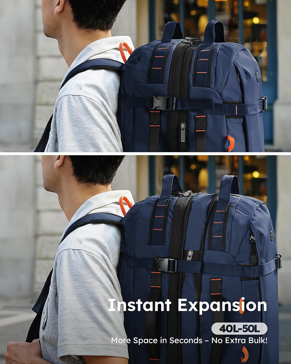 Thumbnail 4 de Tolaccea Mochila de Viaje 40–50L para portátil 15,6