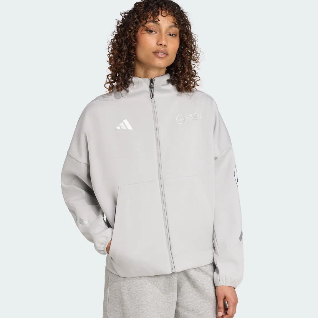 Detalle de Sudadera Mercedes - AMG Petronas Formula 1 Team Silver Arrows de Adidas