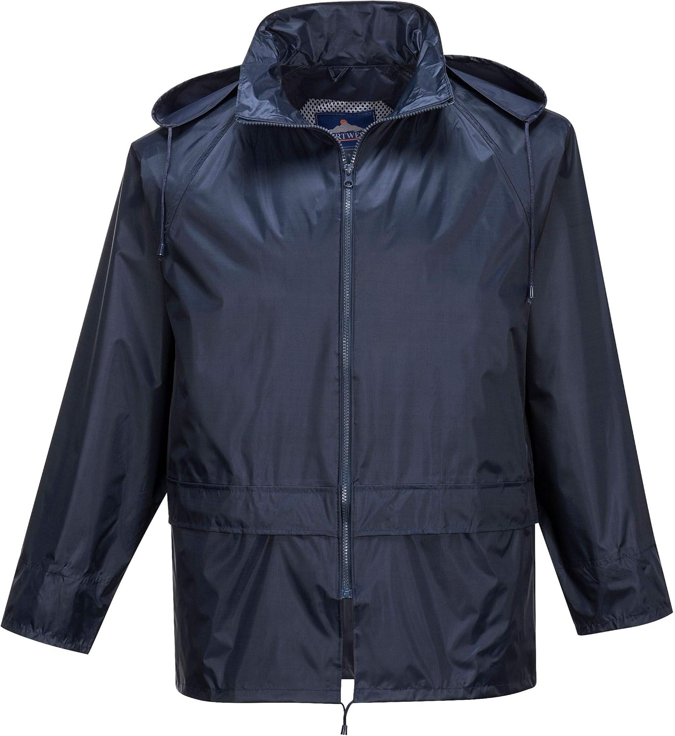 Portwest Ensemble de pluie classique imperméable (veste + pantalon) à capuche amovible