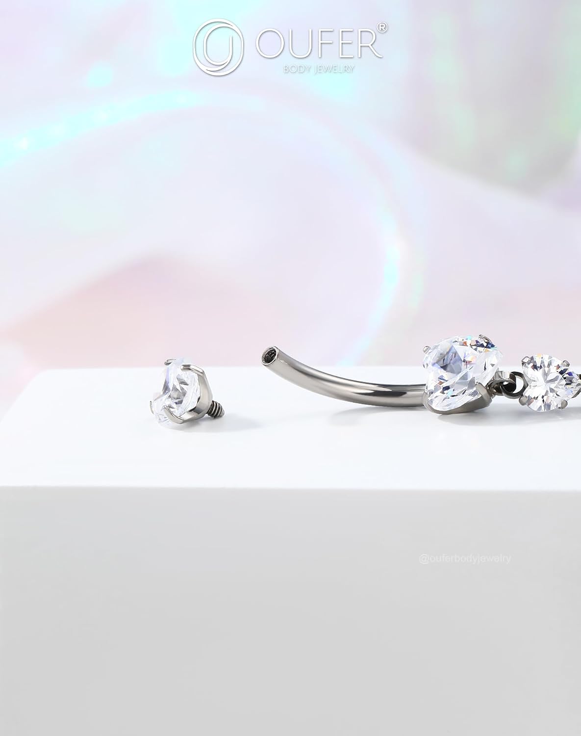 Thumbnail 3 de OUFER Belly Bar Interne 14G 10/12/14 mm