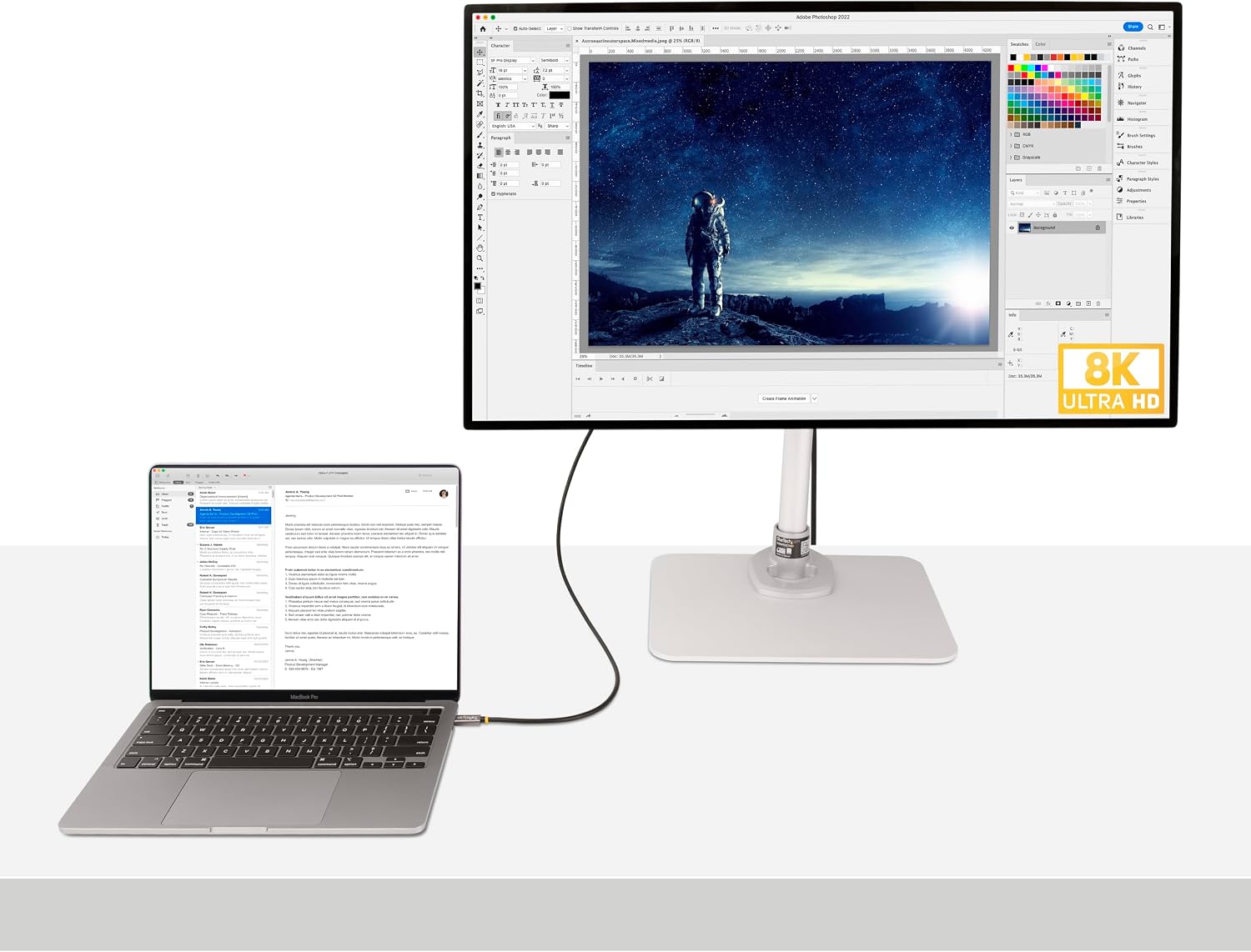 Thumbnail 5 de StarTech.com USB4 Cable 1m, 40 Gbps, 100W