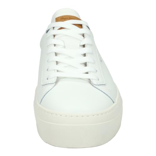 Detalle de Pepe Jeans Zapatillas de Piel para Hombre PMS30930 – talla 40, color White