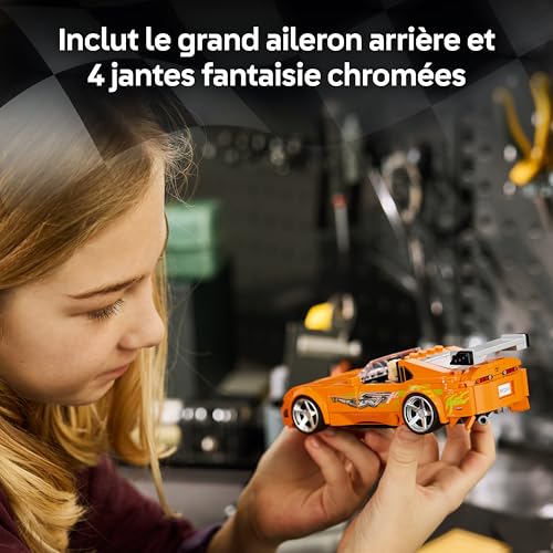 Detalle 2 de LEGO Speed Champions Toyota Supra MK4 de Fast & Furious – Maquette avec Brian O’Conner (77260)