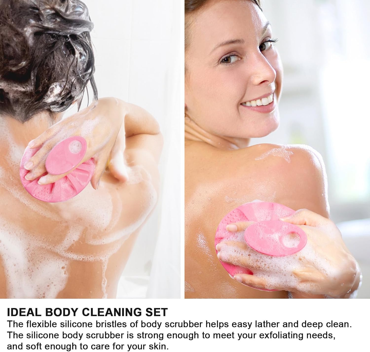 Thumbnail 2 de INNERNEED Pink Silicone Body Cleansing Brush