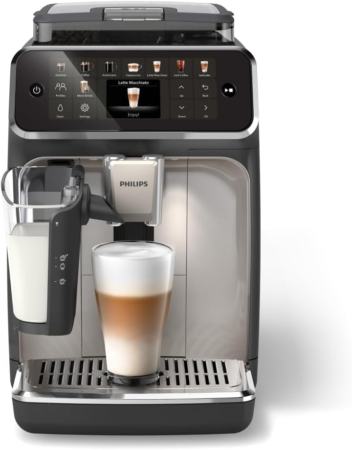 Detalle de Philips 5500 Series EP5544/94 Fully Automatic Espresso Machine with LatteGo