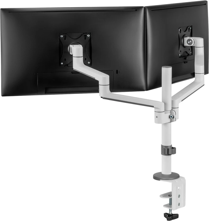 Thumbnail 6 de Neomounts NEXT Lite DS60-425WH2 Monitorhalterung – Doppelmonitorhalterung 17–27 Zoll, Weiß