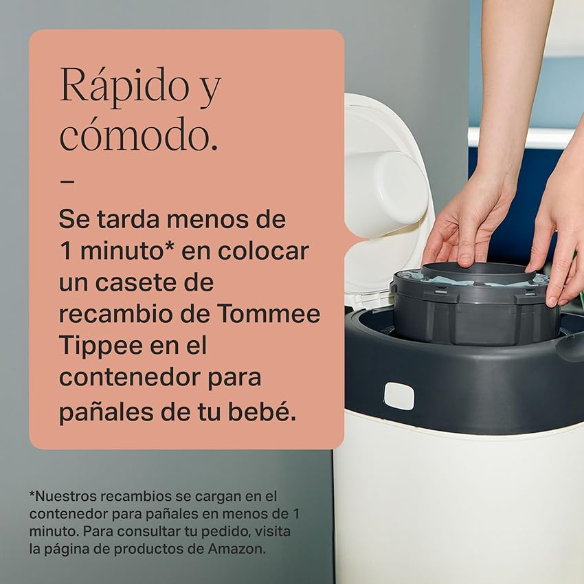 Thumbnail 6 de Tommee Tippee Recambio para Contenedor Twist and Click 🍼 (8 piezas)