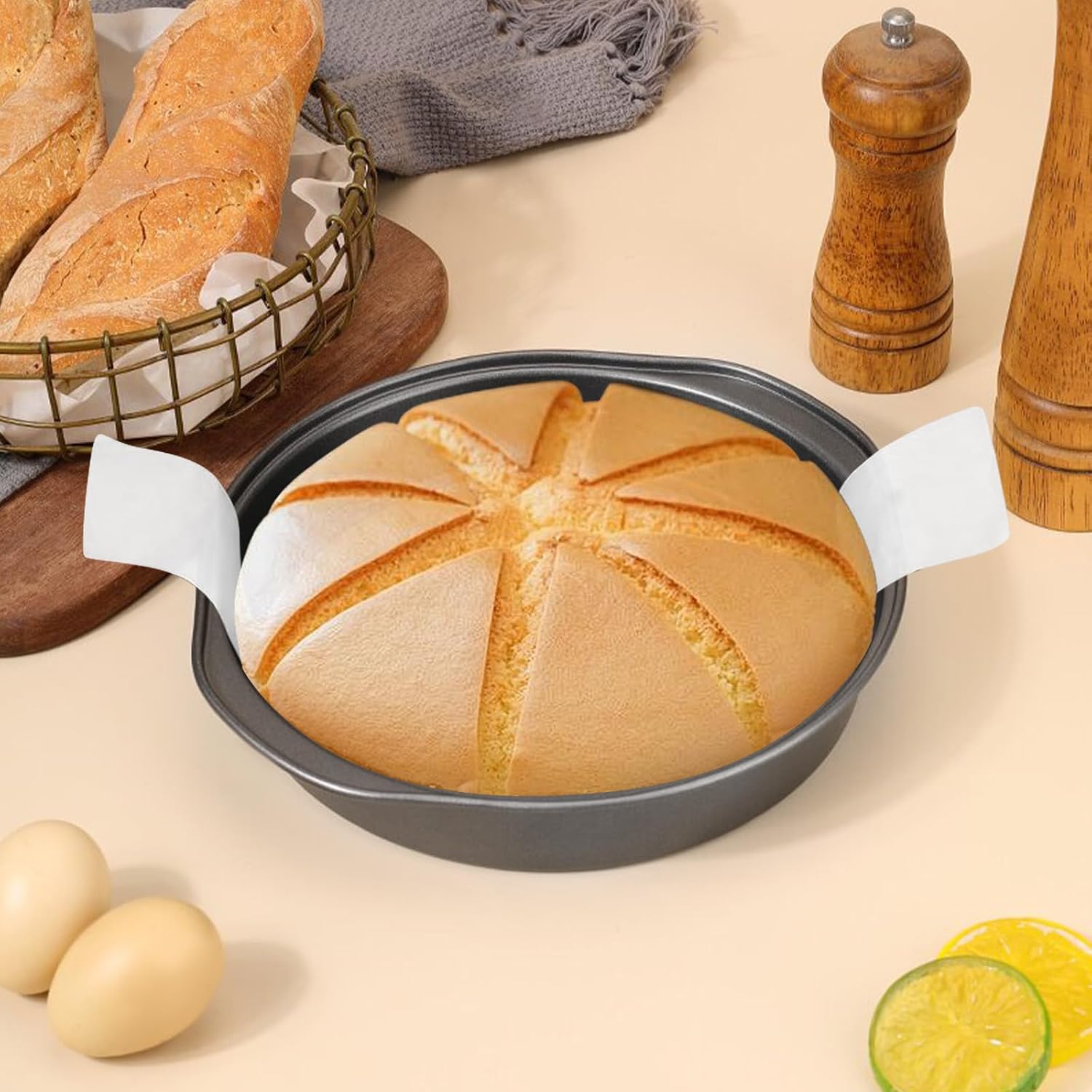 Thumbnail 2 de Gymdin Round Cake Pans, 8-Inch