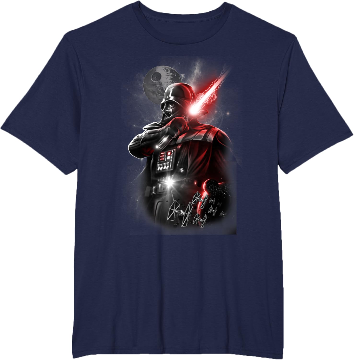 Thumbnail 2 de Star Wars Darth Vader Lightsaber Portrait Maglietta