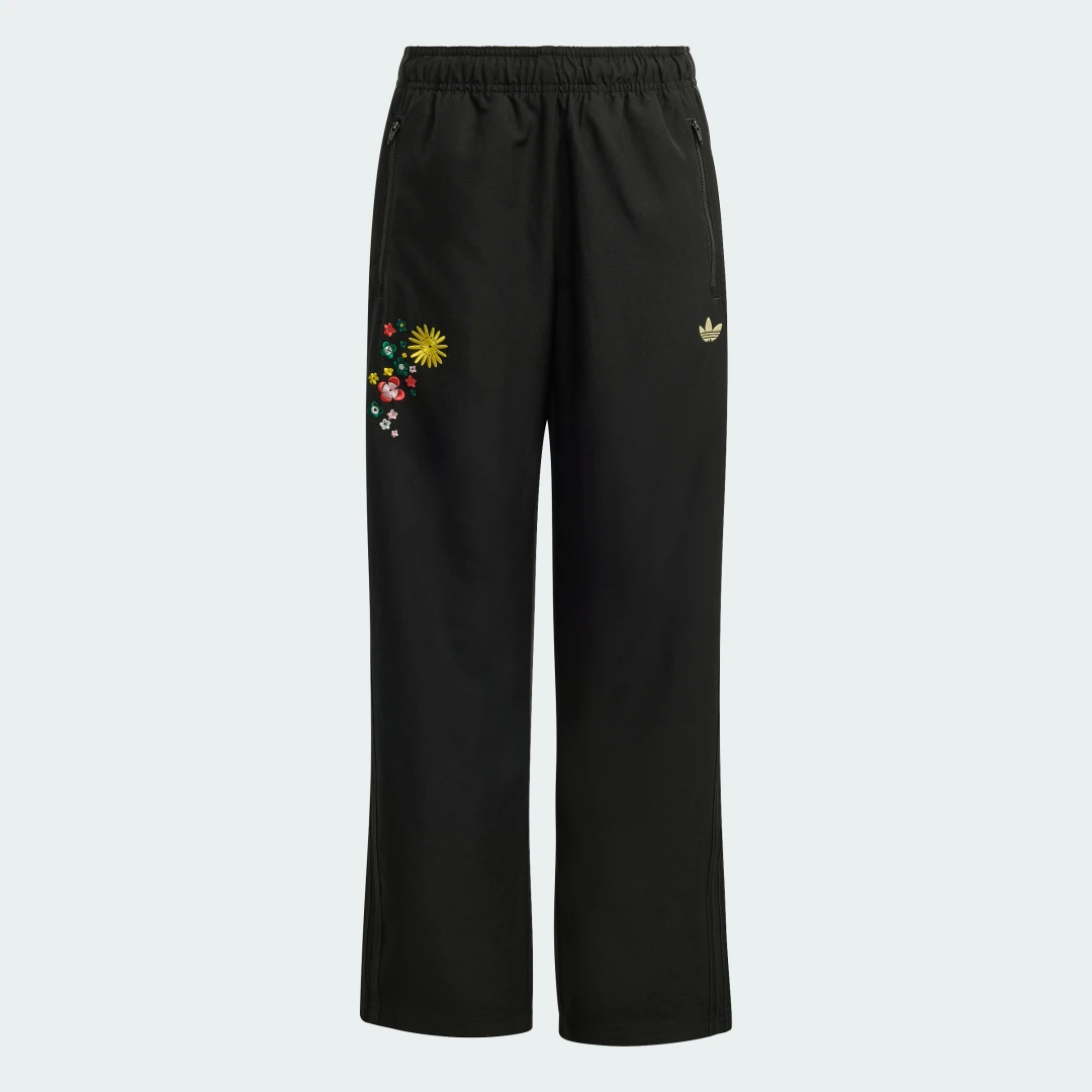 Detalle 2 de Pantalón de chándal Adidas Originals x Liberty London (Negro)