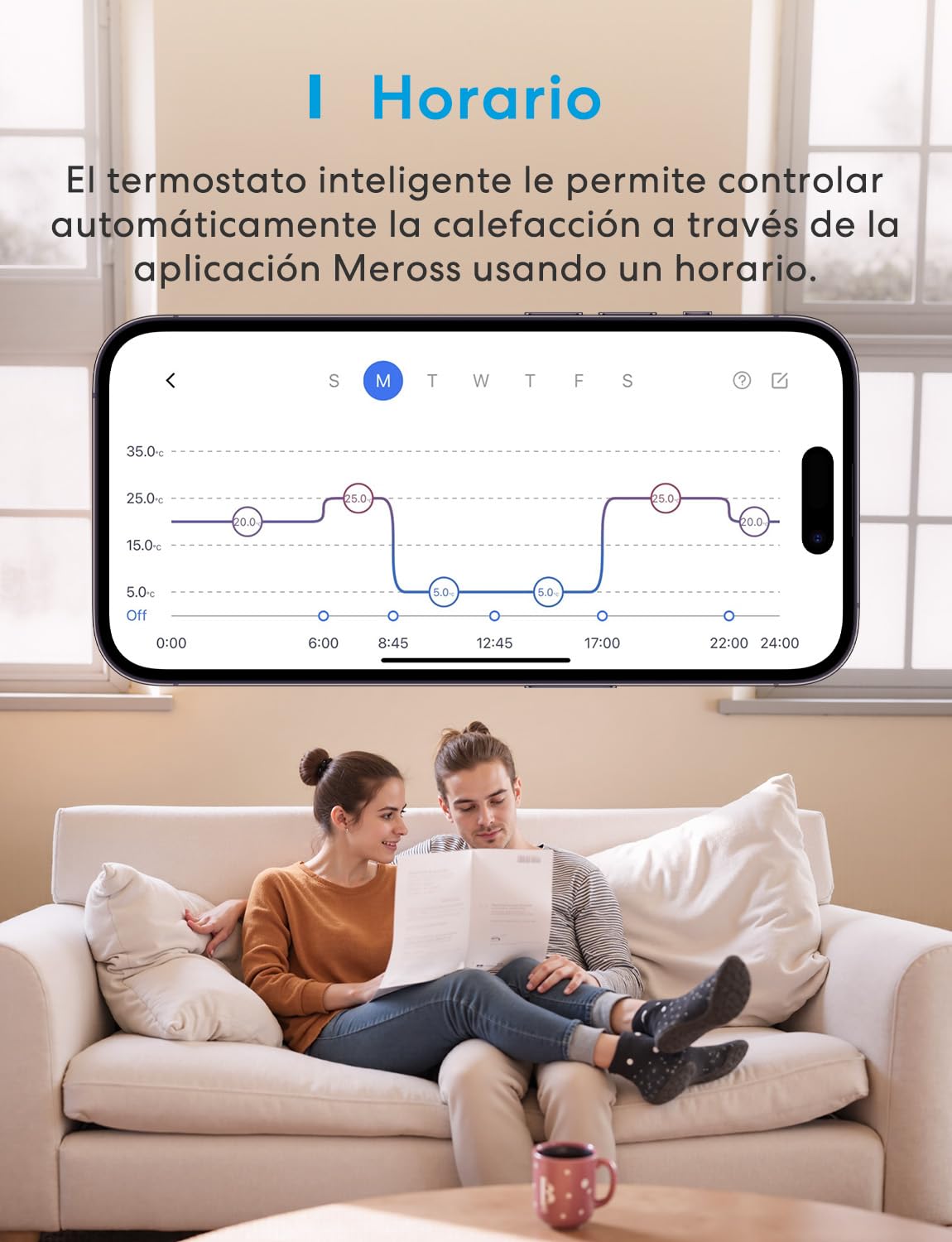 Thumbnail 6 de Meross Termostato Calefacción WiFi 230V