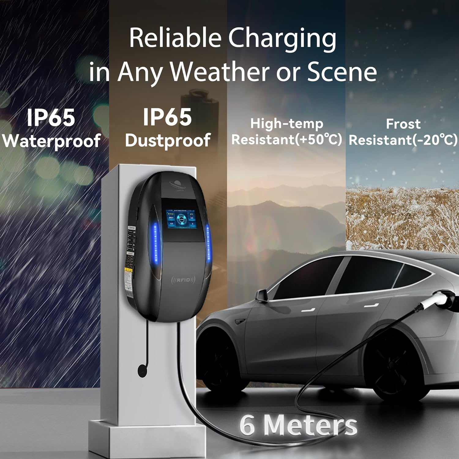 Thumbnail 6 de LEISHENG ENERGY EV Charger 7 kW with 6 m cable