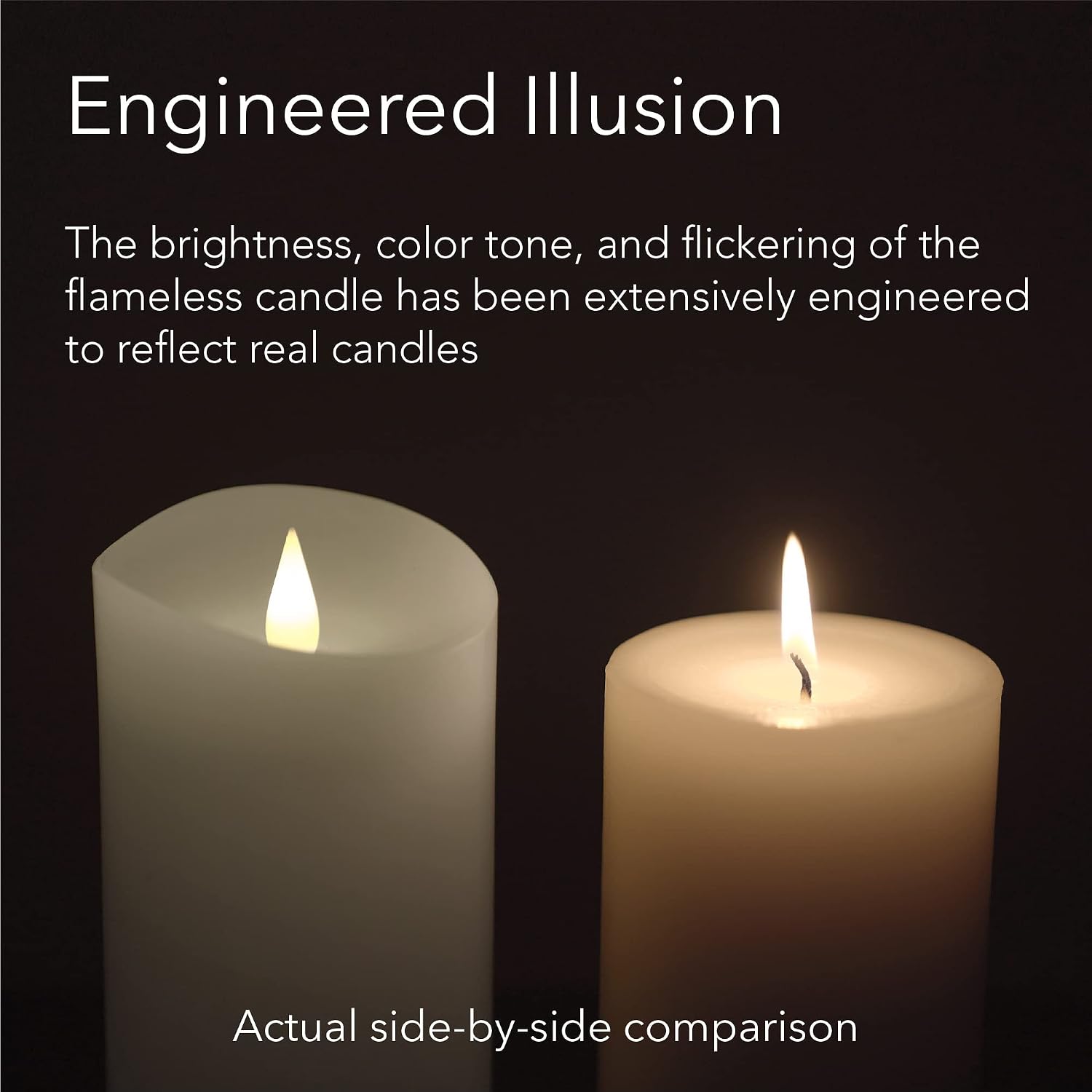 Thumbnail 6 de Softflame Flameless LED Candles, 3 x 7.1 in.