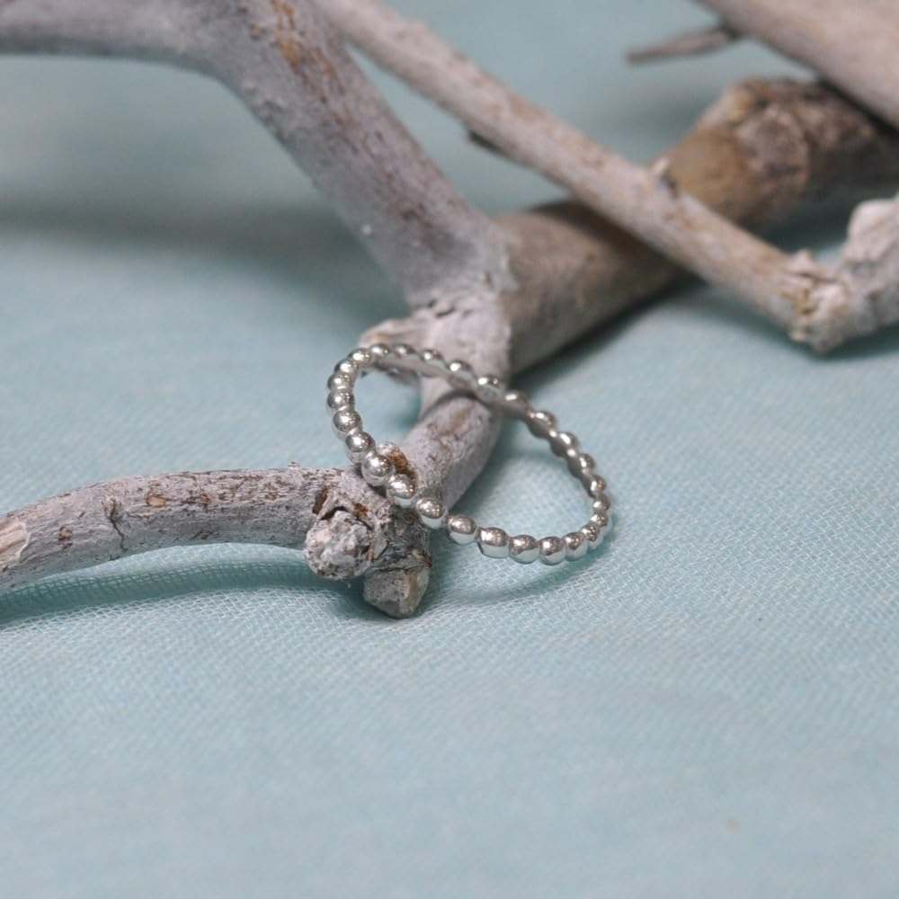 Thumbnail 4 de LES POULETTES BIJOUX – Bague en argent 925 “Anneau de billes”