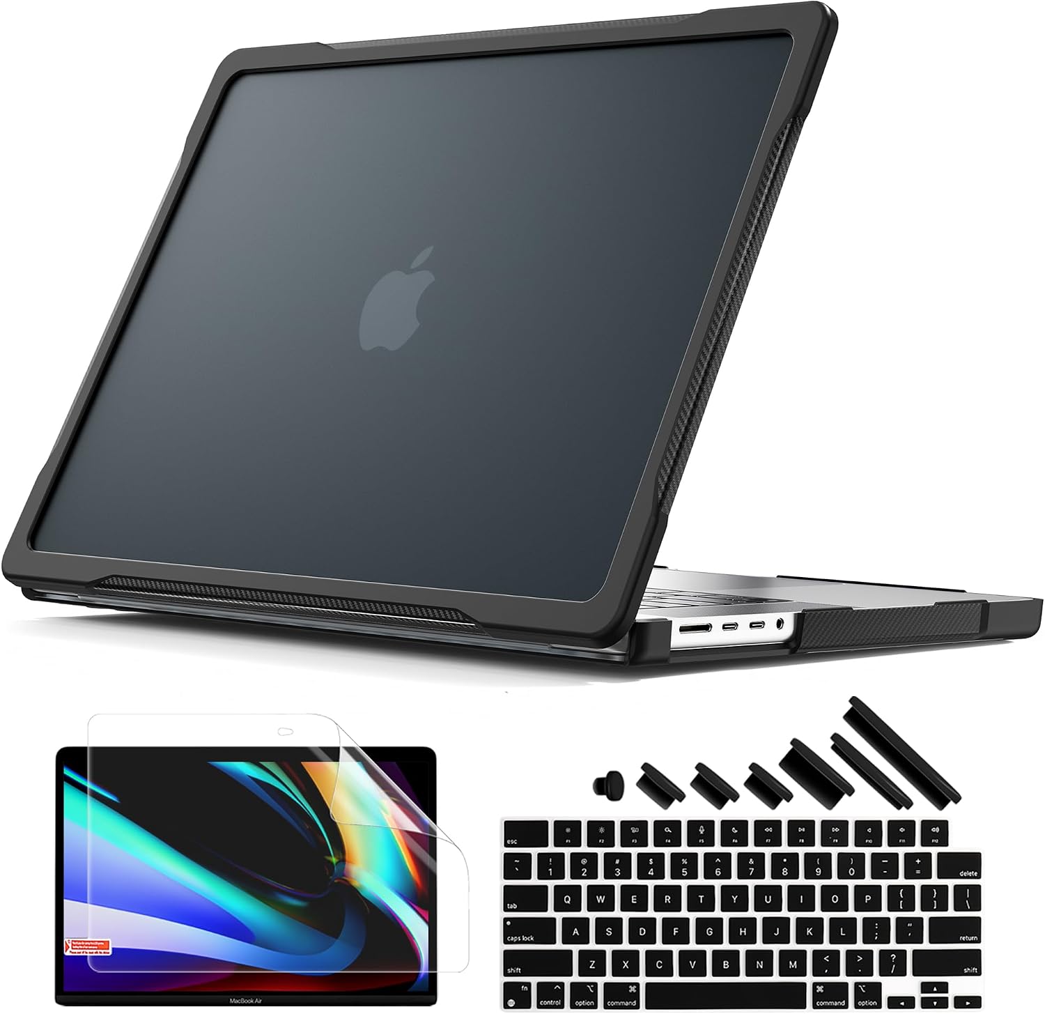 Detalle de Batianda – twarde etui do MacBooka Pro 14 z osłoną klawiatury i ekranu
