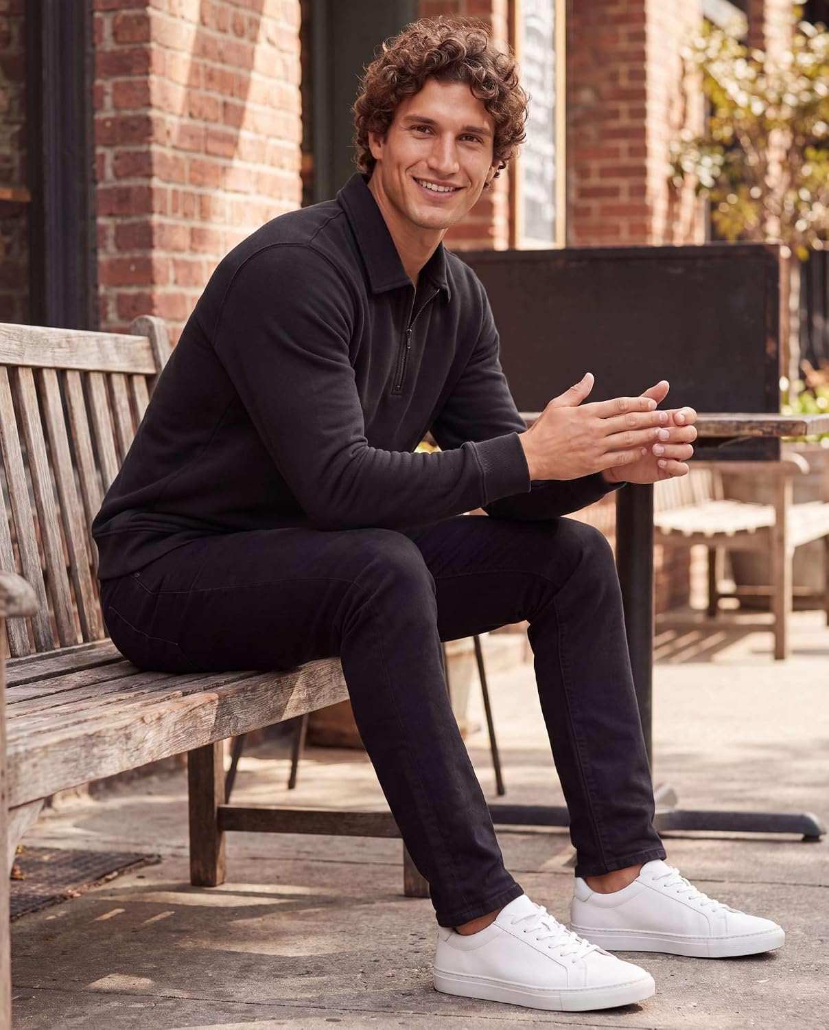 Detalle 2 de Men's Quarter-Zip Pullover 2-Pack
