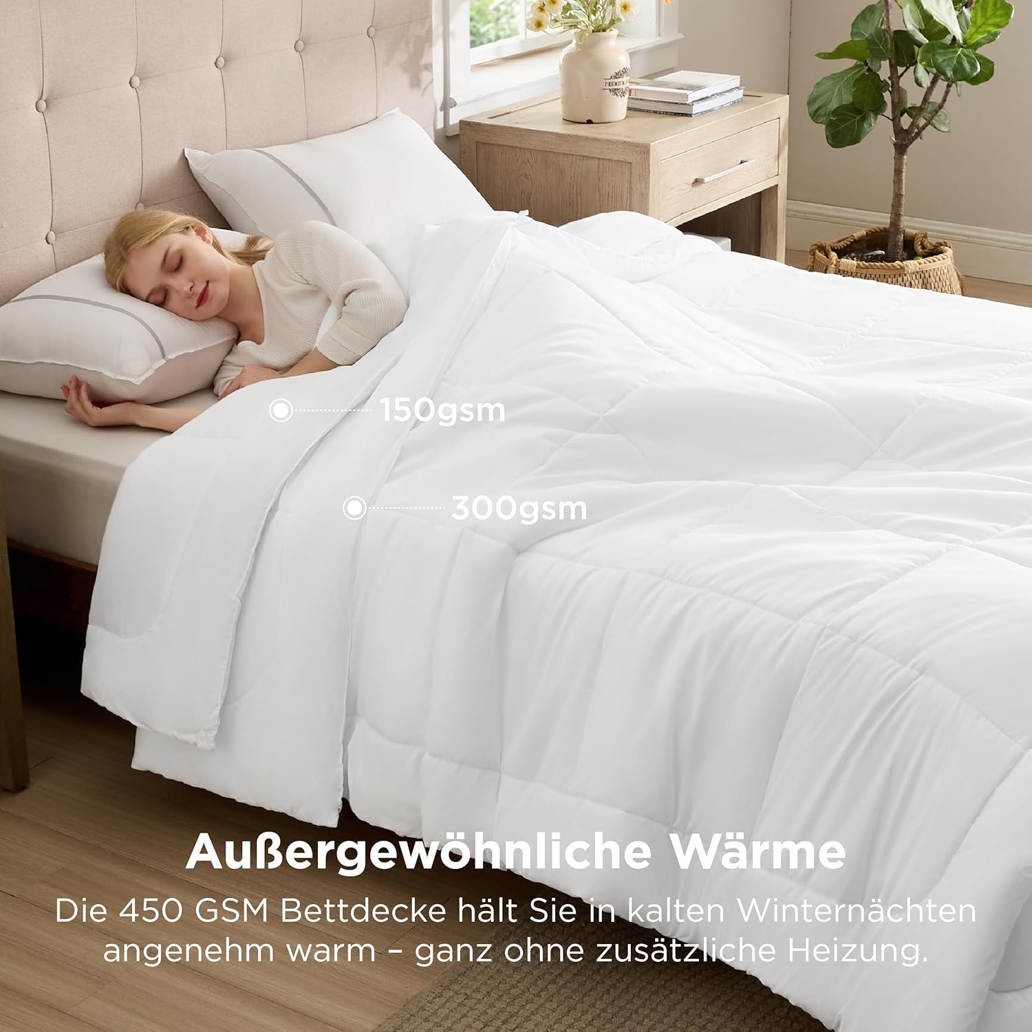 Thumbnail 2 de BEDSURE Bettdecke 155x220 Vierjahreszeiten 2-teilig