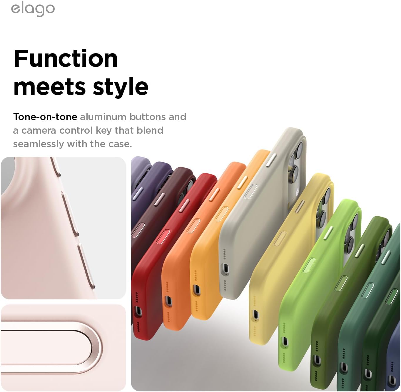Thumbnail 3 de elago for iPhone 17 Pro Case: Premium Magnetic Liquid Silicone Case in Lovely Pink